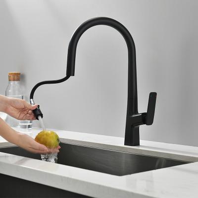 China Faucets 1800g Thermostatic Single Handle BLACK Faucet Manufacturer Stainless Steel Plated Cheap Faucet for sale