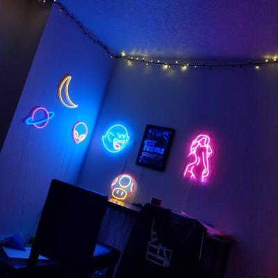 China Fashionable Warehouse And Substantial Led Neon Lights Decorate The Bedroom for sale