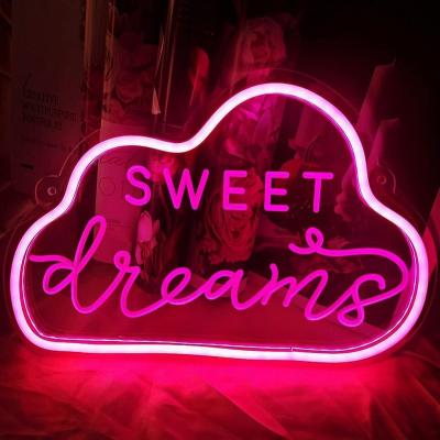 China Whole Warehouse Neon Sign Customized Neon Sign Sweet Dreams Best Selling Neon Sign for sale