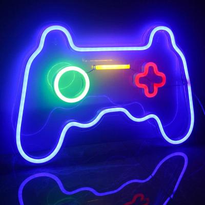 China Easy Installation Ready To Ship Flex Logo Silicon Game Neon Light led neon strip for shop room bedroom interior decor for sale