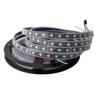 China Hotel 5 Meters 12V IP65 5050 Led Flexible RGB KTV Color Strip Waterproof Neon Light Bar for sale