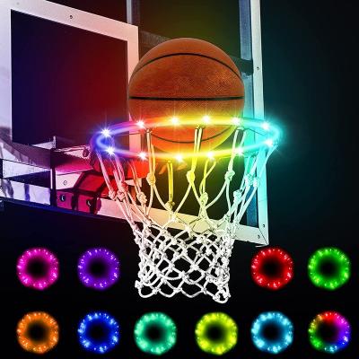 China Garden LED Color Light Basketball Frame With Waterproof IP68 Flexible Light With RGB Neon Lamp Belt for sale