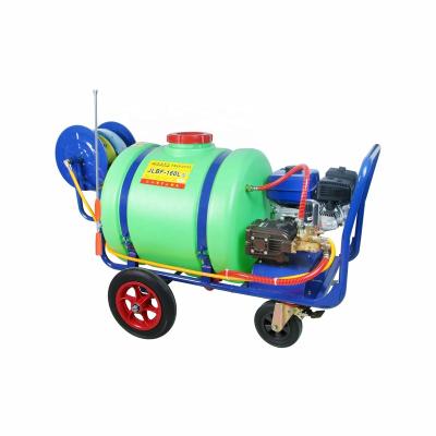 China Agriculture 160L 22mm Direct Link Cart Type Gasoline Agricultural Sprayer For Vegetables for sale