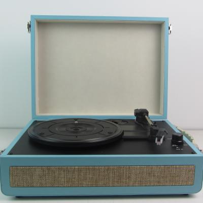 China Muiltiple Modern Portable Vinyl Turntable Factory Supply Retro Phonograph Record Player With Blue Tooth for sale