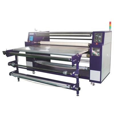 China Hotels Large Format Roll Sublimation Transfer Roll Heat Press Machine / Heat Transfer Press Machine for sale