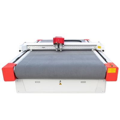 China Large Format Industrial Paper Slitter Slitter Oscillating Knife for Paper Cardboard Box with Creasing Wheel for sale