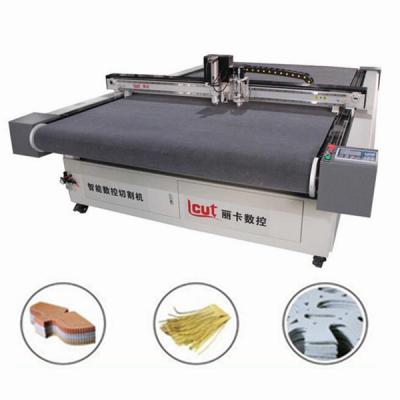 China 2021 Hotels High Quality Vibrating Rubber Car Mat Cutting Machine CNC Knife Machine for sale