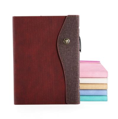 China Souvenir A5 Artificial Leather Notebook for Award Ceremony Popular New Model Award Ceremony Souvenir Notebook Personalized A5 Artificial Leather Notebook for Award Ceremony for sale