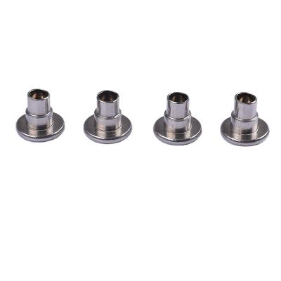 China Popular Customized Flat Semi Tubular Step Head Stainless Steel Rivet Semi Tubular Step Rivet Stainless Steel Rivets for sale