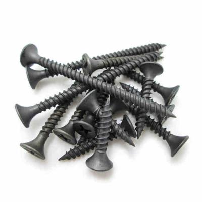 China Flat Black Dry Wall Supply 1 1/2 Drilling Tapping Screws for sale