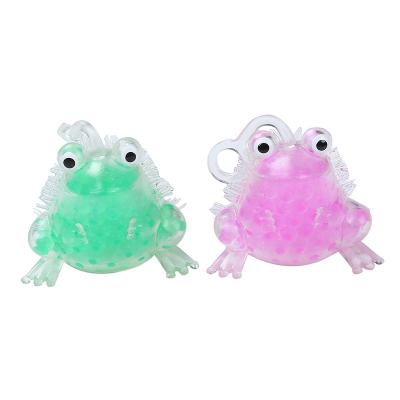 China 2022 Hot Selling Frog Ball Shape Eco-friendly XTQ Materials Effort Small Colorful Animal Gel Bead For Kids Toy Ball for sale