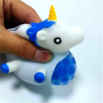 China Wholesale Hot Sale Unicorn Toys Led Gel Beads Kids Eco-friendly XTQ Materials With Squishy Toys for sale