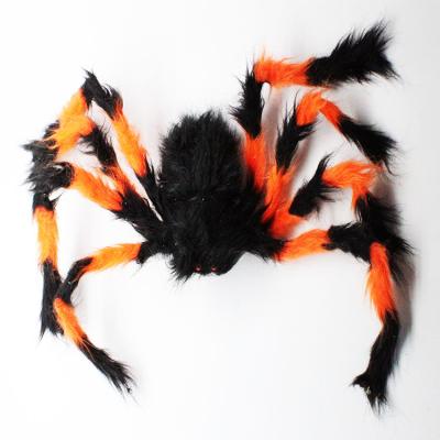 China High-quality 2023 New Customized Black Orange Color Halloween Spider Web Halloween Decoration Outdoor for sale