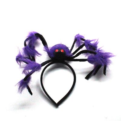 China High-quality Factory Wholesale Festival Costume Halloween Decoration Prop Spider Hairband Headbands for sale