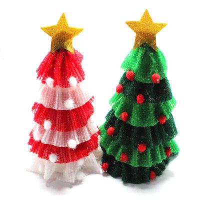 China High-quality Nordic Christmas Decorations Christmas Tree Wine Bottle Set Restaurant Hotel Decoration for sale