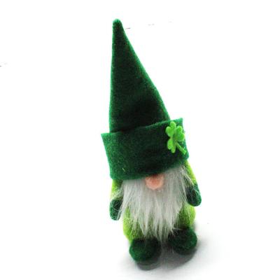 China High-quality Cheap Price St Patricks Day Decorations Lucky Gnome Faceless Irish Decor Gnome for sale