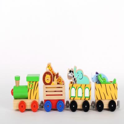 China Big Giant Toy Educational Grade Handcrafted All Natural Wooden Building Blocks Toys Sets For Kids Toddlers for sale