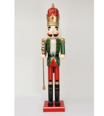 China 60 inch king large wooden nutcrackers 34x34x153 cm for sale