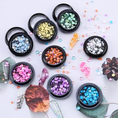 China Nail Art Decoration Factory Price Multi Shapes AB Glass Crystal Rhinestones Nail Decorations For Nail Art Craft for sale