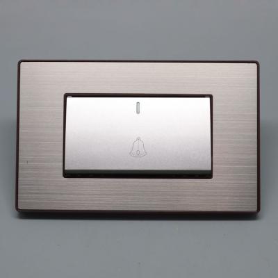 China Peru Swiches American Light Switch Stainless Steel Home Switches and Sockets for sale