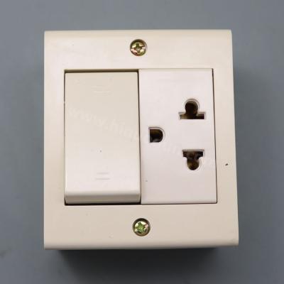 China ABS Wall Mount Electric Light 110v Low Voltage Home Switch for sale