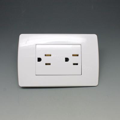 China Residential Male Kitchen 110V-250V / Multipurpose US Standard Wall Outlet Decorator for sale