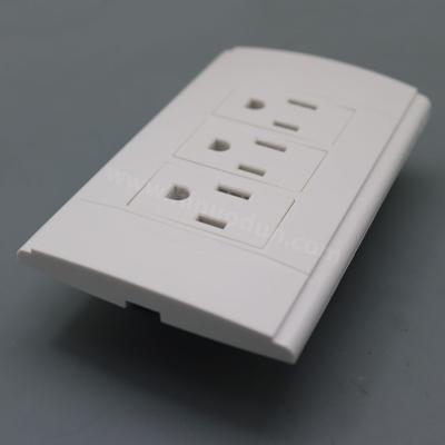 China Residential / General Purpose Honduras 125-250V A Power 240 Outlets For Houses Electrical Outlet 127v North America for sale