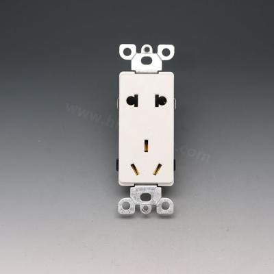 China Residential / Multipurpose Recessed Safe Electric Power Outlet Switch Outlet Wall for sale