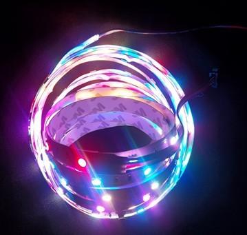 China 10W/m DC5V SMD5050 Digital Flexible LED light strips for sale