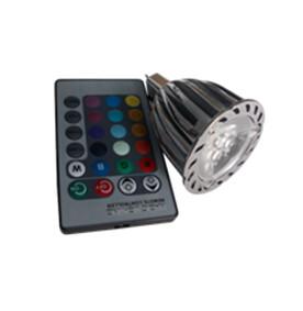 China 6W Epistar led chip RGB led spot light MR16 base with long lifespan for sale