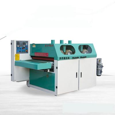 China Truss Woodworking Automatic Polish Brush Sanding Machine for sale