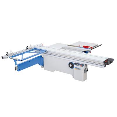 China VERTICAL High Precision Electric Lift Sliding Table Panel Saw For Furniture Wood Cutting Woodworking Sliding Table Saw for sale