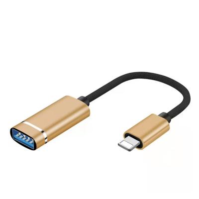 China IOS Custom Color Cable Fast Charging Usb For Iphone IOS Adapter USB3.0 Rechargeable for sale