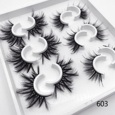 China Wholesale Thick Faux Mink Eyelashes With Silk Lashes And Silk False Eyelashes False Eyelashes for sale