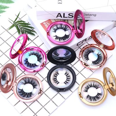 China Custom False Eyelash Package Box Label Luxury Wick Acrylic False Eyelash Packaging Box for sale