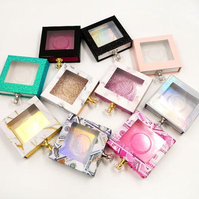 China Hot-selling False Eyelash Package Box Eyelash Packaging Box Lash Boxes for sale