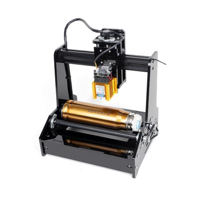 China Hotels DIY Cutting Plotter CNC Laser Engraving Machine For Stainless Steel Cylindrical Mug for sale