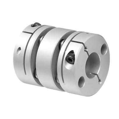 China Single Shaft Connections Aluminum Alloy Diaphragm Coupling For Motor And Screw Used for sale