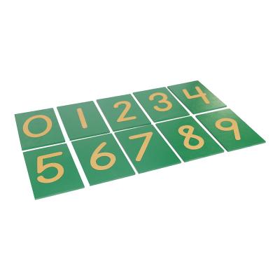 China Math Furniture Montessori Math Toys Tools Sand Number Board Other Material Math Educational Toys for sale