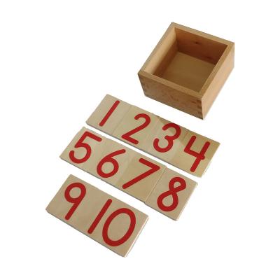 China Math good quality numerator montessori printing math board wooden montessori for education for sale