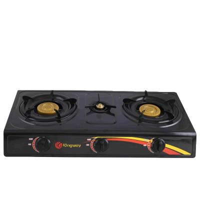 China High Efficiency Auto Ignition Panel Kitchen Gas Cooker With Commercial 2 Burner Stove Household Indoor Gas Cooker for sale