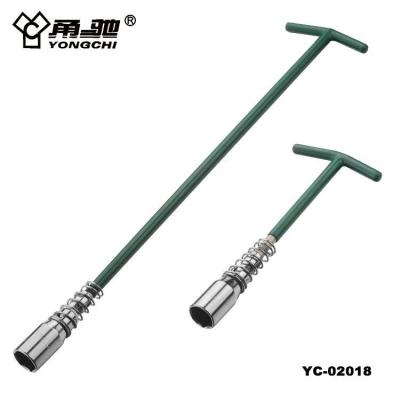 China Universal Carbon Steel T Spark Plug Wrench in 240mm and 500mm Length for Auto Repair for sale