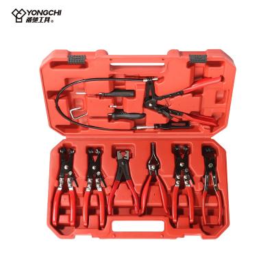 China 9PC High Quality Flexible Cable Wire Scope Conduit Long Clamp Pliers Set for sale