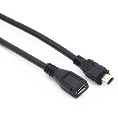 China Mini MP3/MP4 Player USB Male To Micro USB OTG Mini 5pin Female Cable To Micro B Convert Cord 30cm for sale