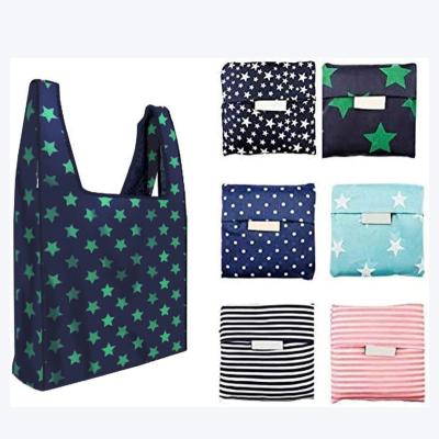 China Custom Friendly Reusable Reusable Grocery Bags Foldable Washable Tote With Pocket Carrier Bag Waterproof Eco Light Weight for sale