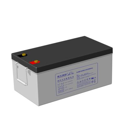 China Leoch DJM12250 12V 250Ah 20hr VRLA Lead Acid Battery 12 Years Designed Floating Life for sale