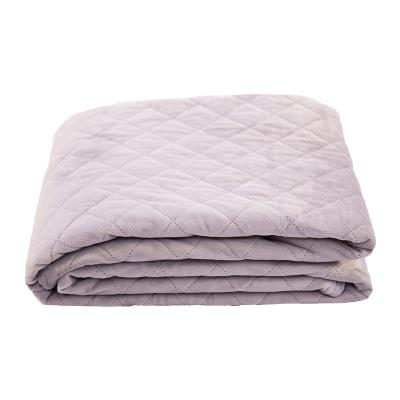 China Hot Selling PORTABLE Soft Minky Quilting Single Winter Weighted Comforter Blanket Blanket Bedspreads Manufacturer Wholesale for sale