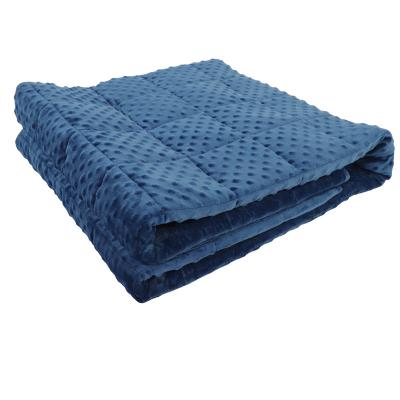 China Factory Supplier Cheap Price PORTABLE Adult Insomnia Worry Autism Weighted Blanket for sale