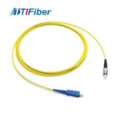 China G652D/G657A FC/UPC -SC/UPC SM Singlemode Simplex LSZH Network Fiber Optic Patchcord for sale