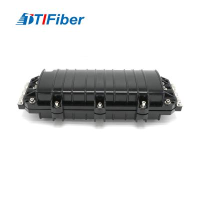 China FTTH FTTX Fiber Optic Splice Closure 144 Core Horizontal Type for sale